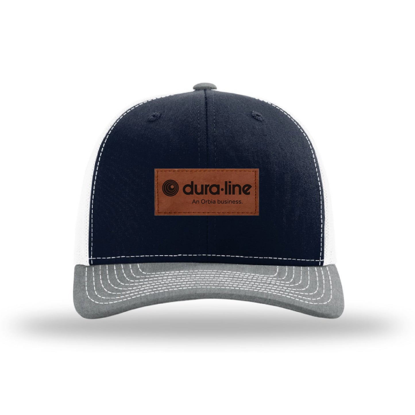 Dura-Line Richardson Trucker Cap - Navy / White / Heather Grey