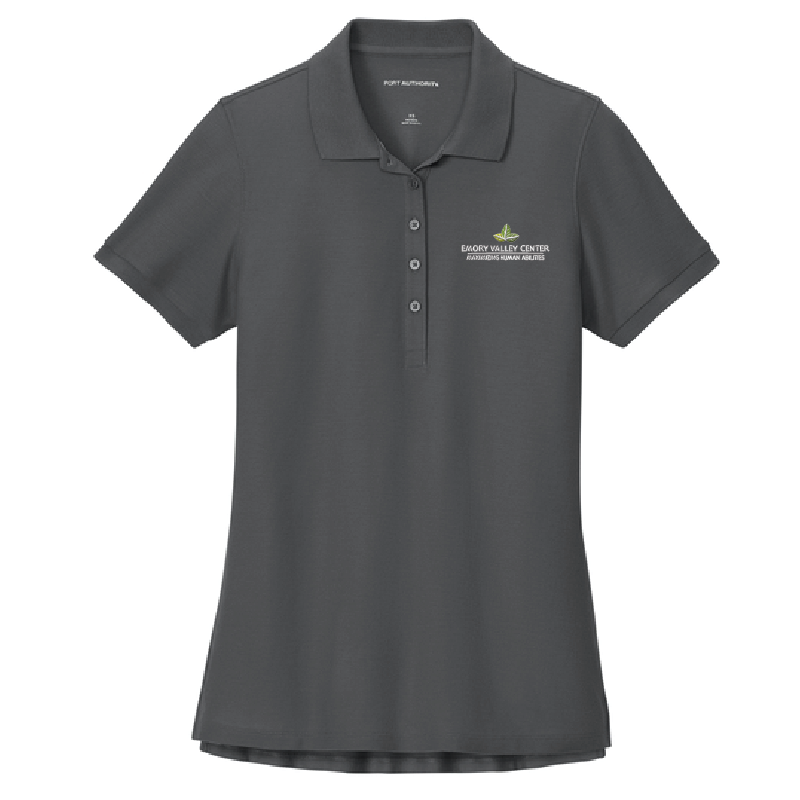 EVC Women's Wearever Polo - Storm Grey
