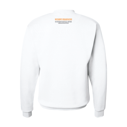 UT Social Work Crewneck Sweatshirt - White