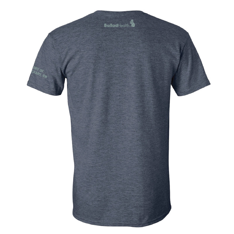 Youth Appalachian Strong Tee - Short Sleeve - Heather Navy