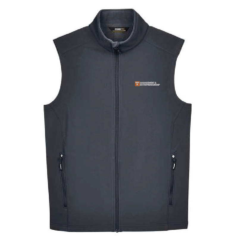 UT Haslam Men's Bonded Soft Shell Vest - Carbon