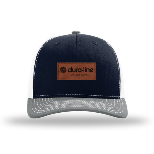 Dura-Line Richardson Trucker Cap - Navy / White / Heather Grey