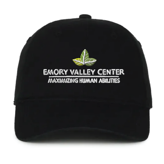 EVC Relaxed Twill Cap - Black