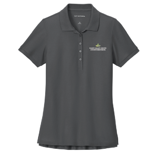 EVC Women's Wearever Polo - Storm Grey