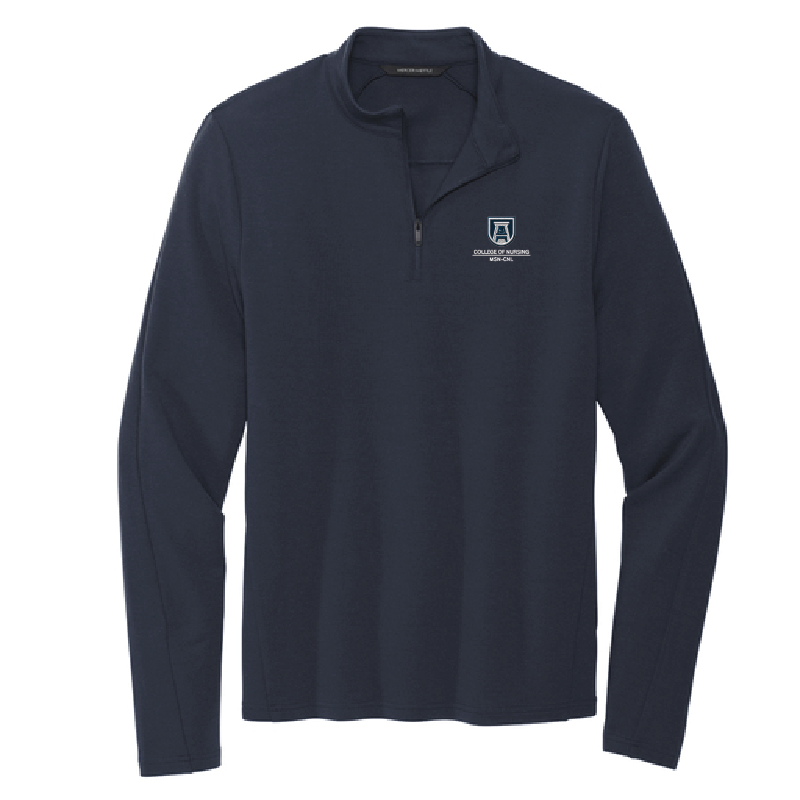 Augusta College of Nursing 1/4 Zip Pullover - Navy