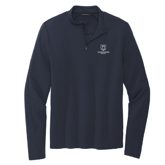 Augusta College of Nursing 1/4 Zip Pullover - Navy