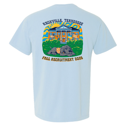 Sigma Chi Fall Recruitment Pocket Tee - Chambray