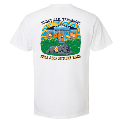 Sigma Chi Fall Recruitment Pocket Tee - White
