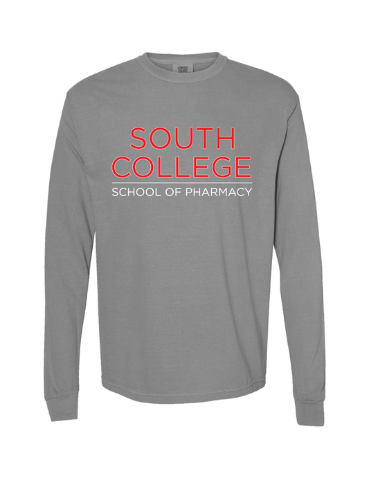 South College School of Pharmacy Tee - Long Sleeve - Grey