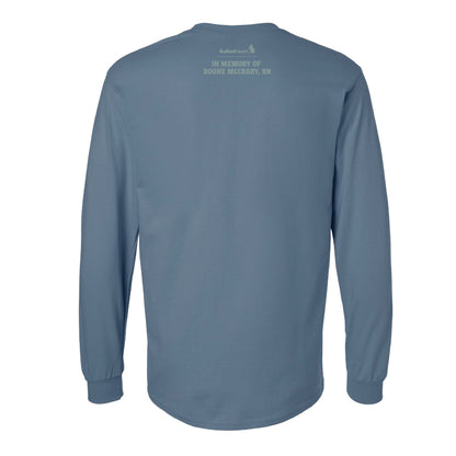 Adult Appalachian Strong Tee - Long Sleeve - Indigo Blue