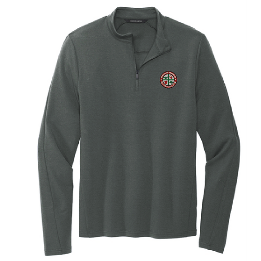 South College School of Pharmacy 1/4 Zip Pullover - Anchor Grey