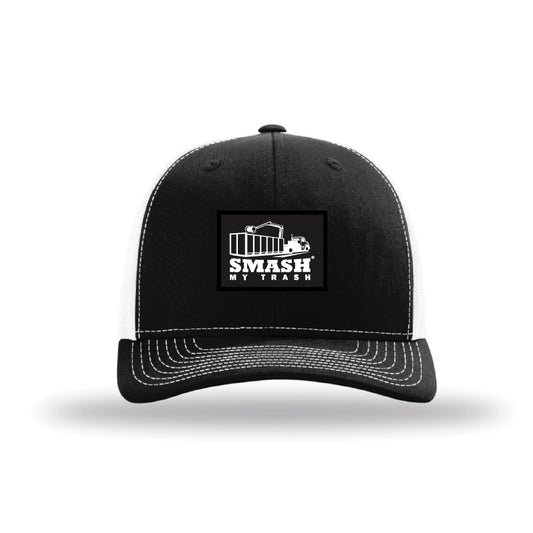 SMT Richardson Woven Patch Cap - Black / White